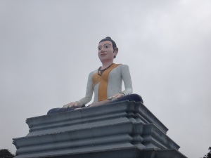 Female Buddha on the ascent of Bokor National Park