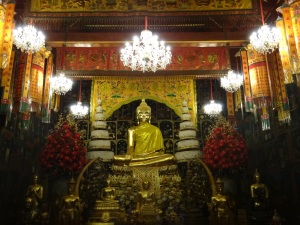 One of the many Buddha shrines