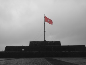 The highest flag mast of them all...Well, in Vietnam anyway