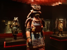 Samurai exhibition at one of the many amazing museums